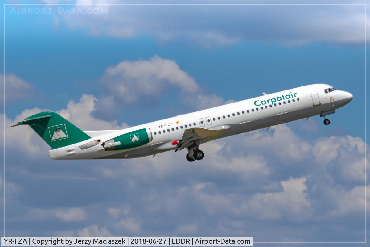 YR-FZA, 1992 Fokker 100 (F-28-0100) C/N 11395, Fokker 100
