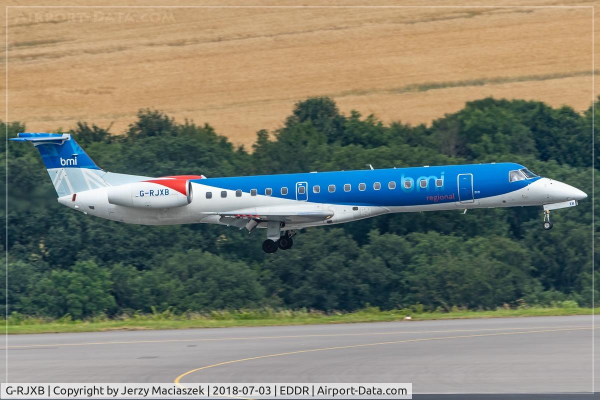 G-RJXB, 1999 Embraer EMB-145EP (ERJ-145EP) C/N 145142, Embraer EMB-145EP (ERJ-145EP