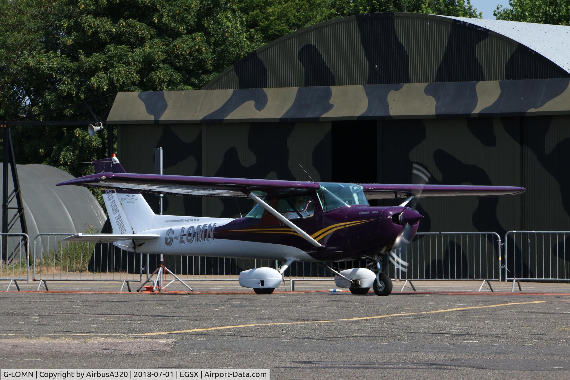G-LOMN, 1981 Cessna 152 C/N 15285217, North Weald