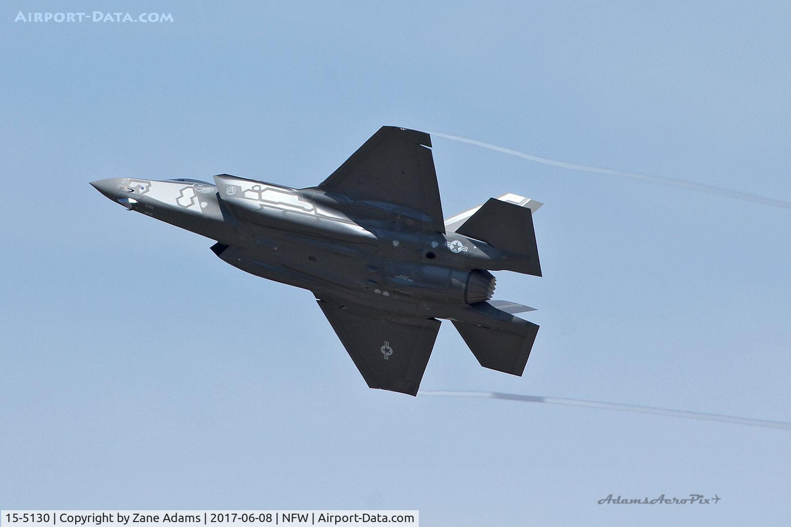 15-5130, 2017 Lockheed Martin F-35A Lightning II C/N AF-121, Departing NAS Fort Worth