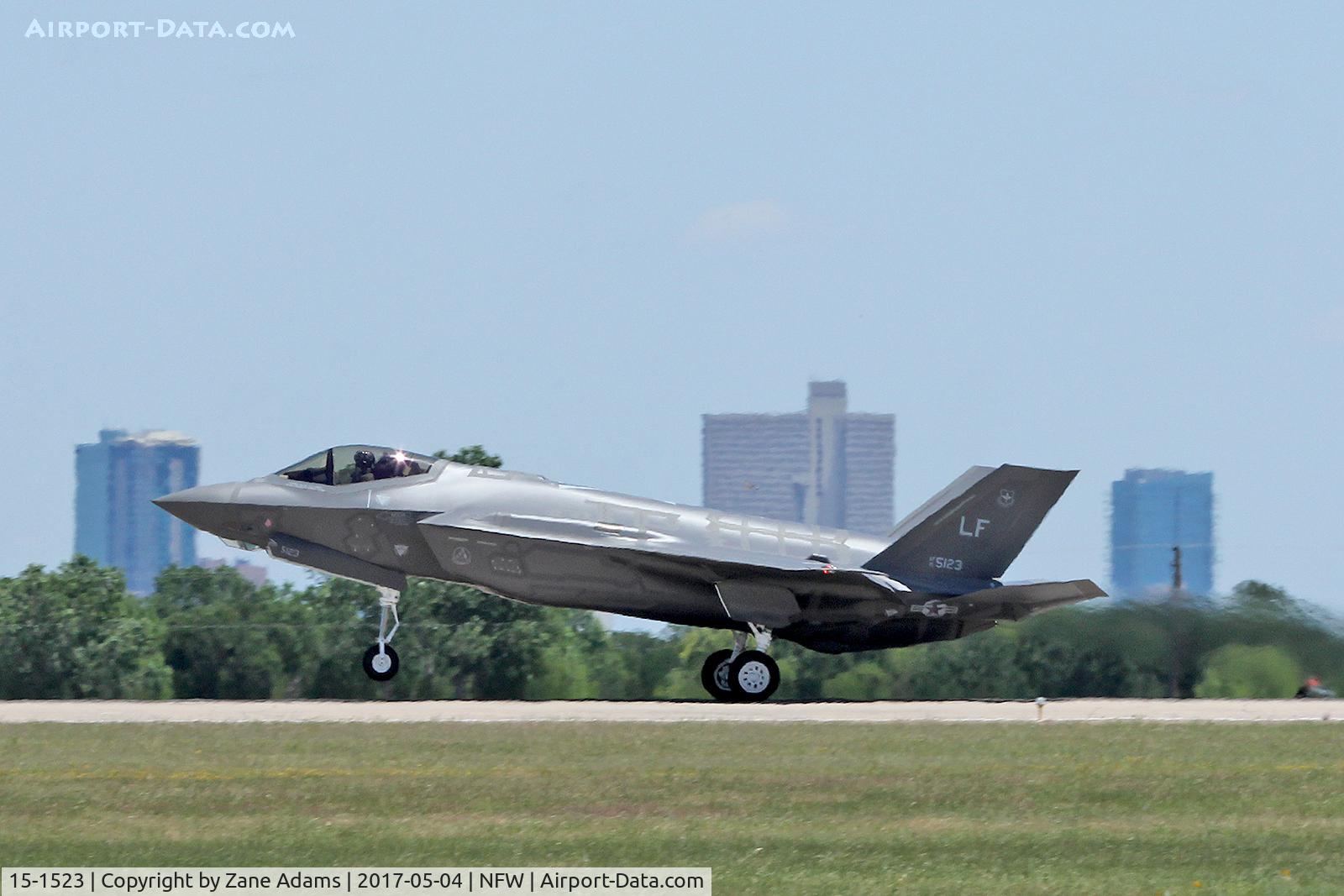 15-1523, 2015 Lockheed Martin F-35A Lightning II C/N AF114, Departing NAS Fort Worth
