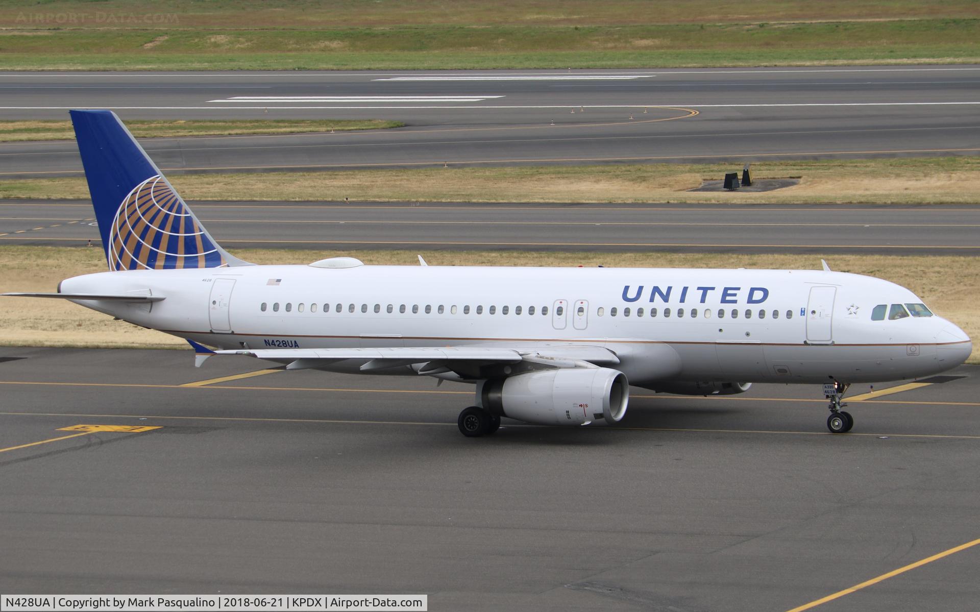 N428UA, 1995 Airbus A320-232 C/N 523, Airbus A320
