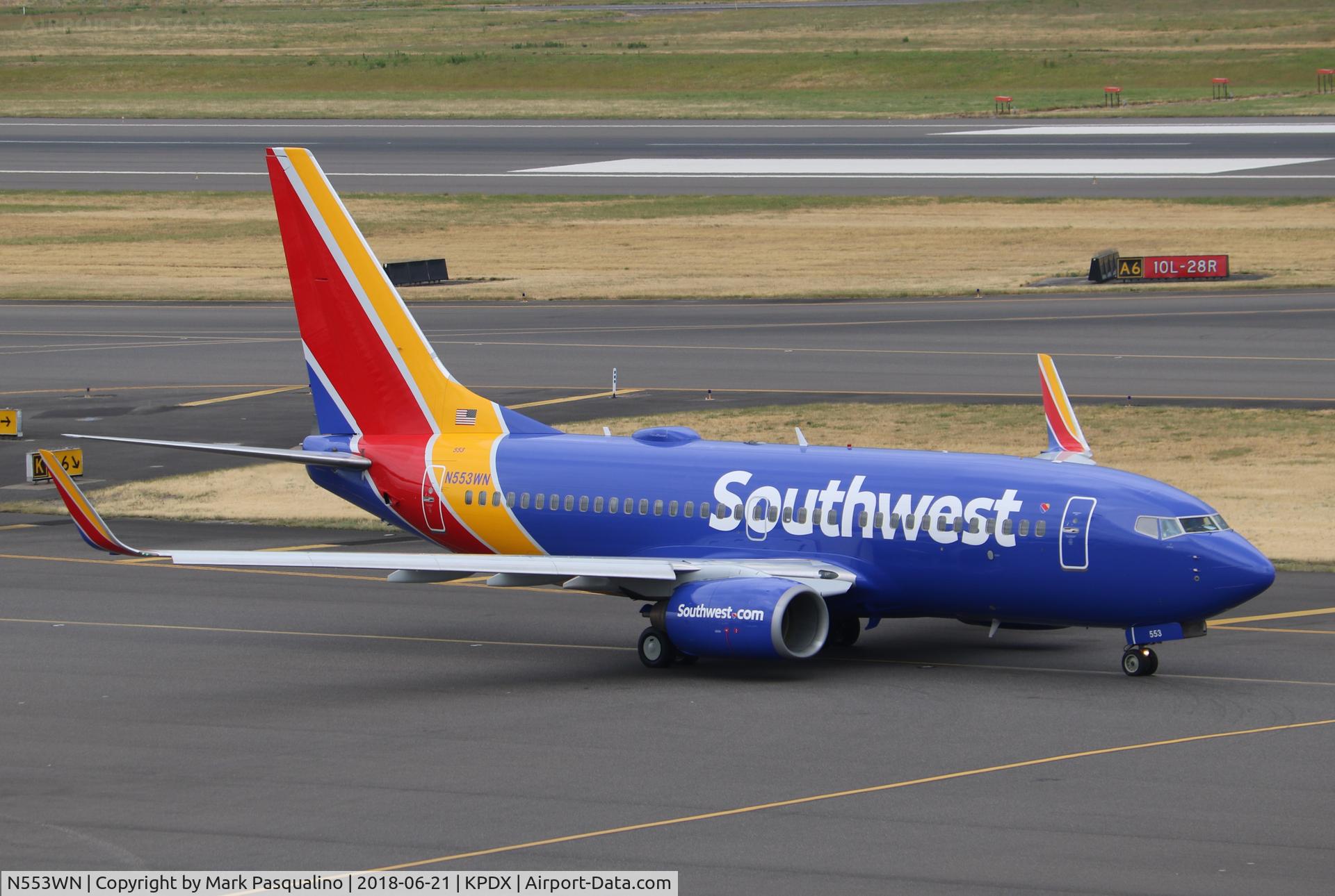N553WN, 2002 Boeing 737-7BX C/N 30745, Boeing 737-7BX