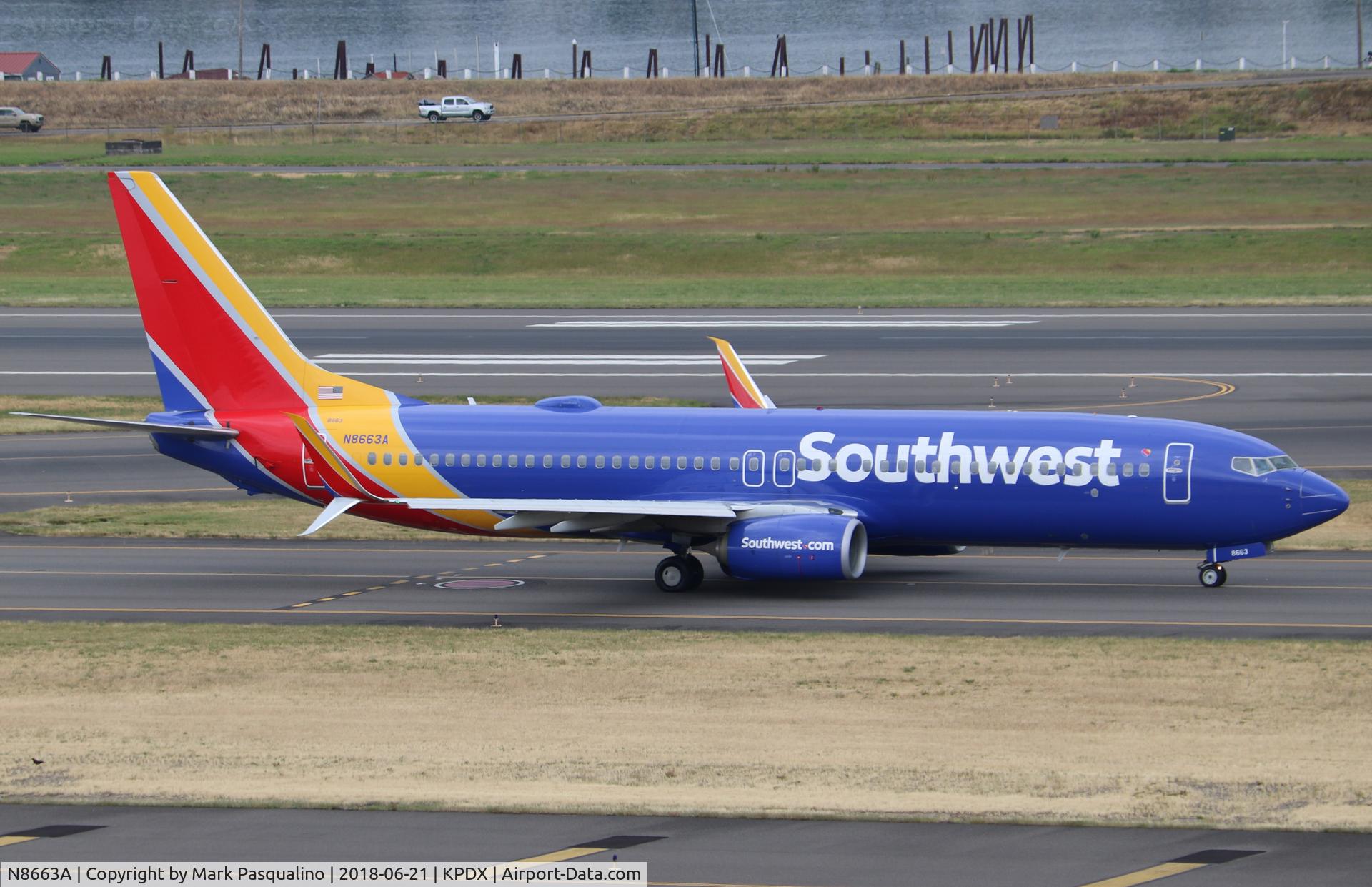 N8663A, 2015 Boeing 737-8H4 C/N 36902, Boeing 737-800