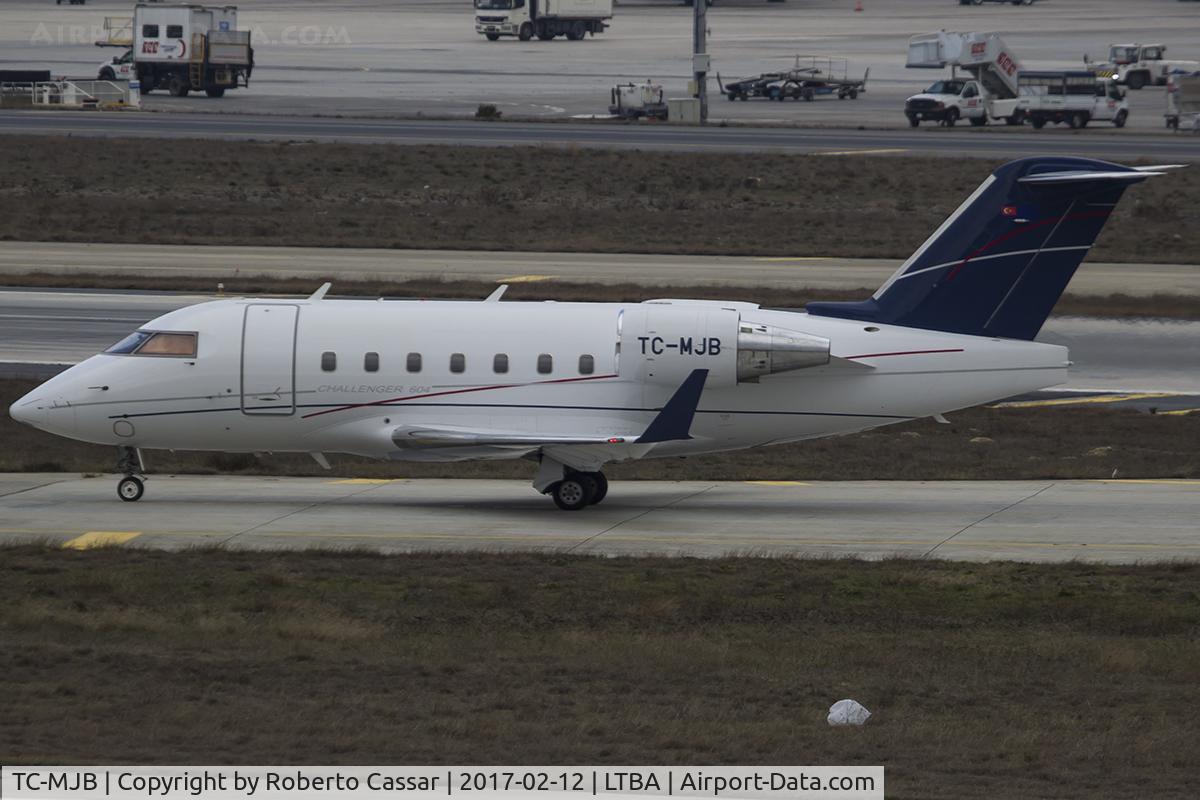 TC-MJB, 2005 Bombardier Challenger 604 (CL-600-2B16) C/N 5625, Istanbul Ataturk