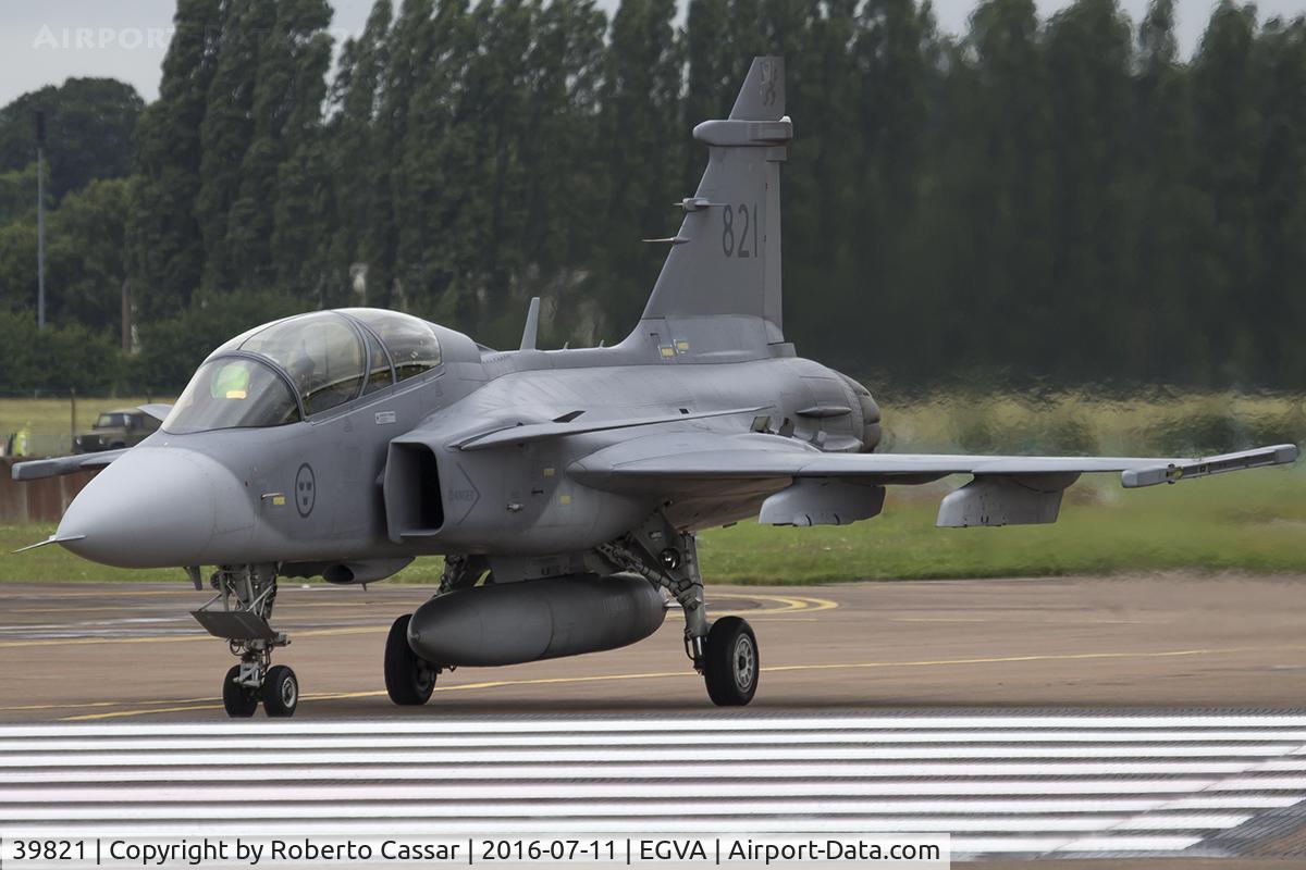 39821, Saab JAS-39D Gripen C/N 39821, RIAT 2016