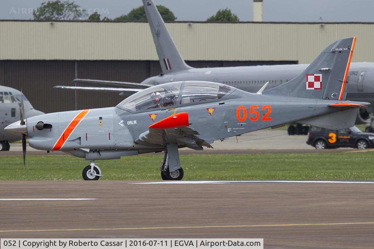 052, PZL-Okecie PZL-130TC-II Turbo Orlik C/N 03990052, RIAT 2016
