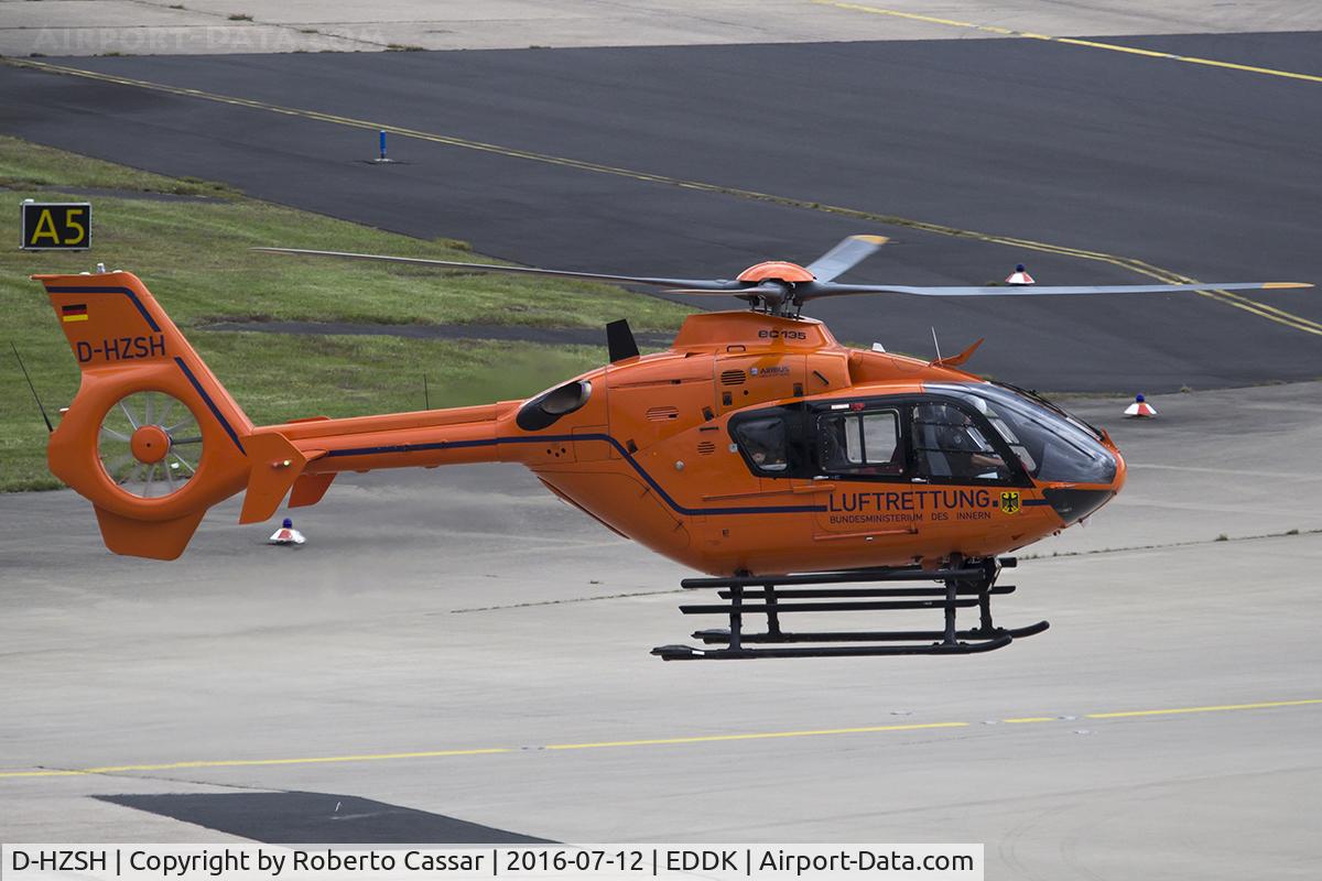 D-HZSH, 2007 Eurocopter EC-135 T2i C/N 0506, Cologne Bonn