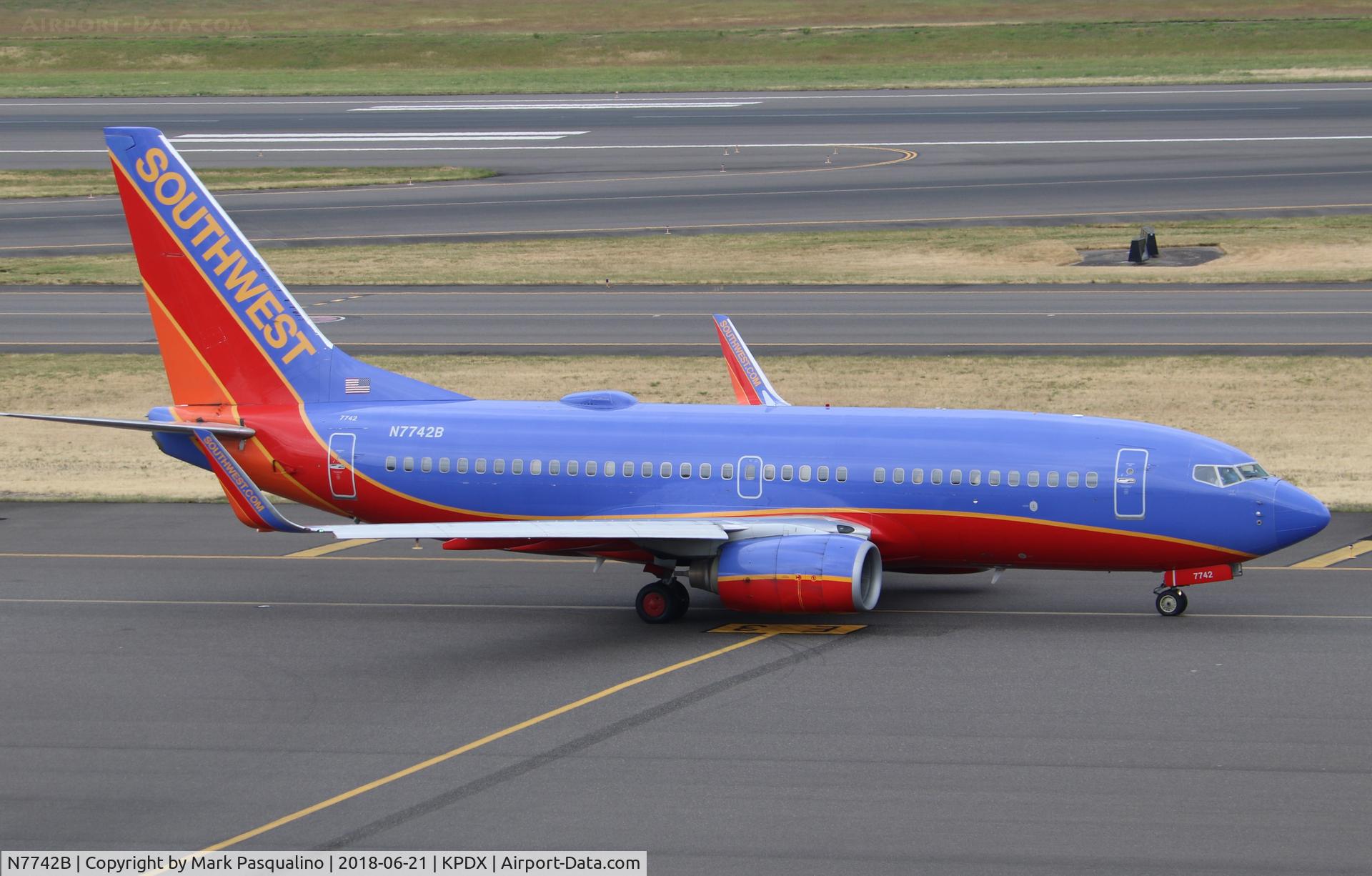 N7742B, 2007 Boeing 737-7BD C/N 33928, Boeing 737-7BD