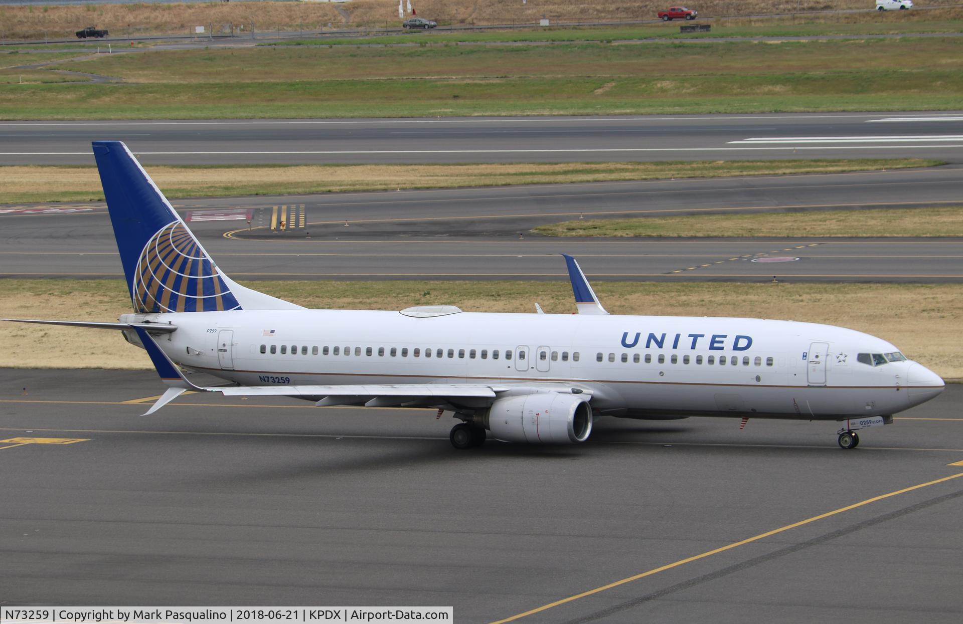 N73259, 2001 Boeing 737-824 C/N 30803, Boeing 737-800
