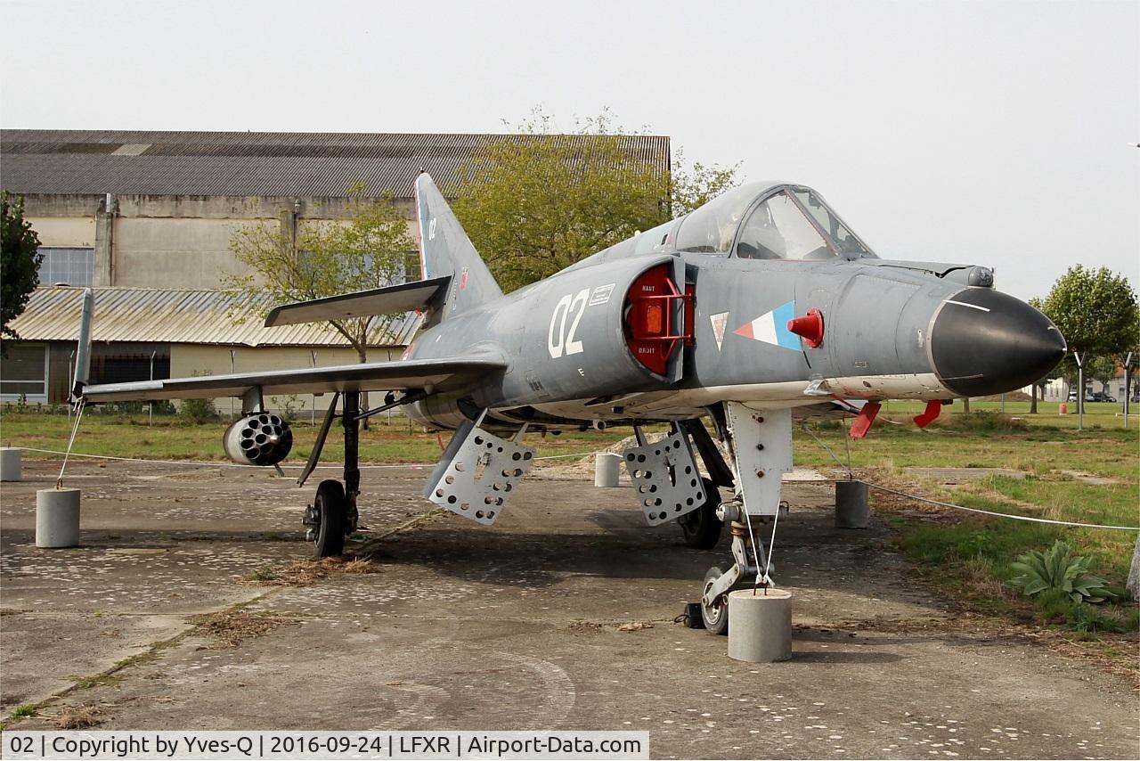 02, 1974 Dassault Super Etendard C/N 02, Dassault Super Etendard prototype, Naval Aviation Museum, Rochefort-Soubise airport (LFXR)