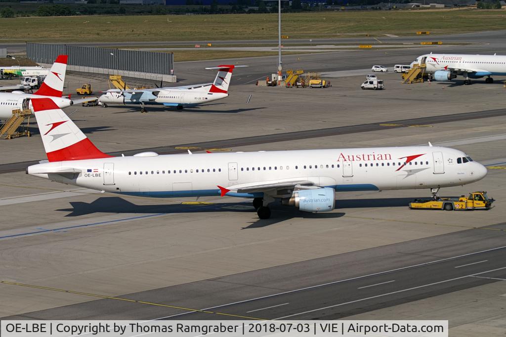 OE-LBE, 1998 Airbus A321-211 C/N 935, Austrian Airlines Airbus A321