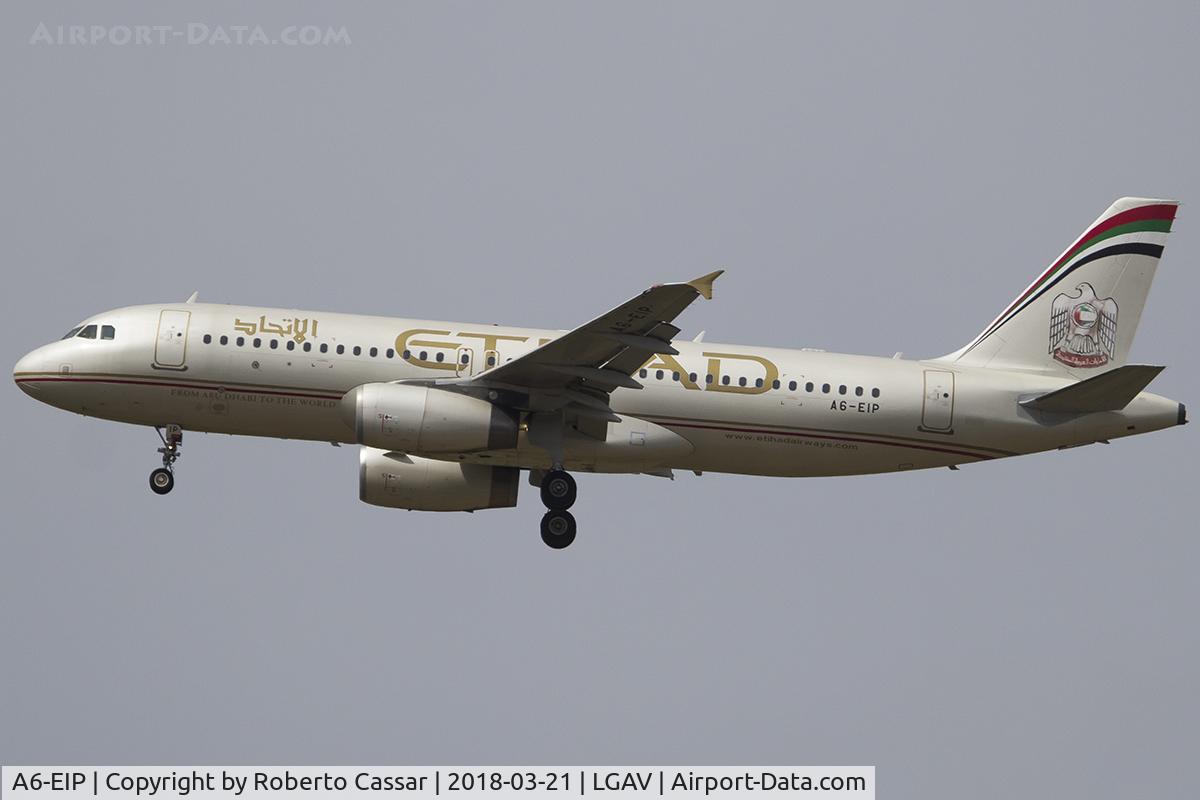 A6-EIP, 2012 Airbus A320-232 C/N 5095, Athens