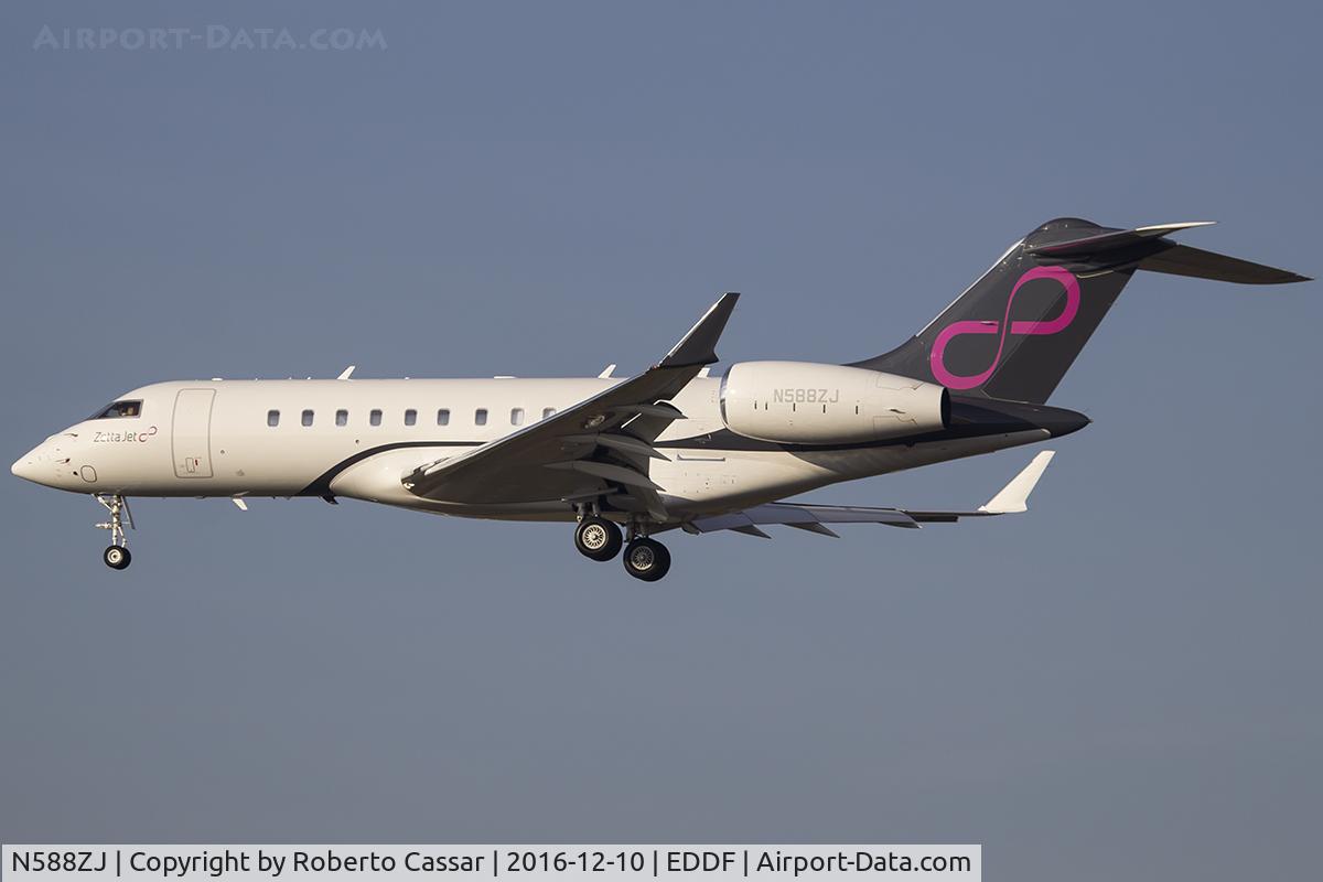 N588ZJ, 2014 Bombardier BD-700-1A11 Global 5000 C/N 9679, Frankfurt
