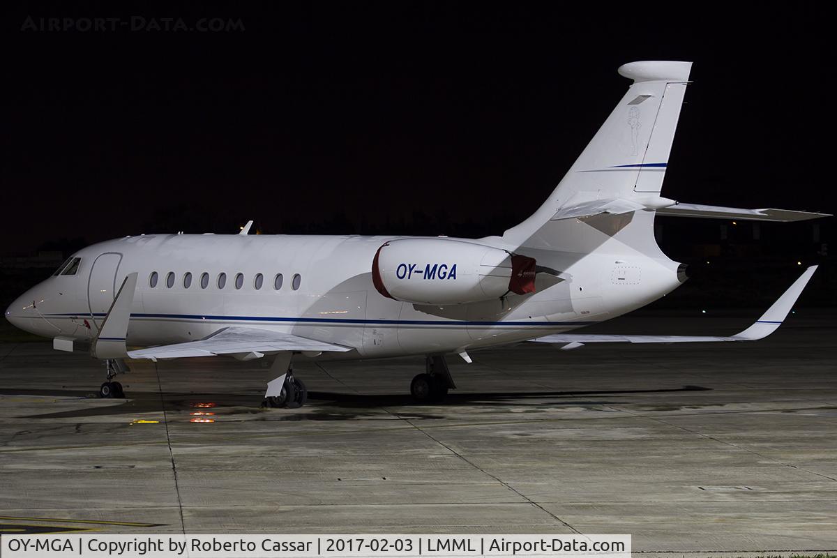 OY-MGA, 2015 Dassault Falcon 2000LX C/N 311, Park 4