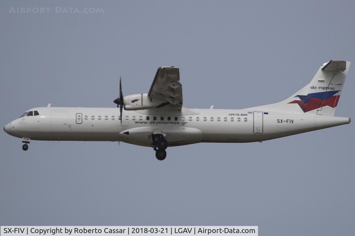 SX-FIV, 1999 ATR 72-212A C/N 590, Athens