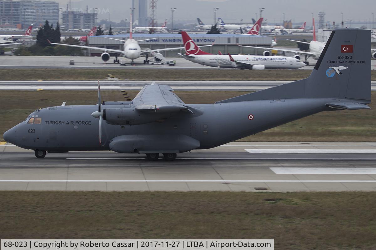 68-023, Transall C-160D C/N D23, Istanbul Ataturk