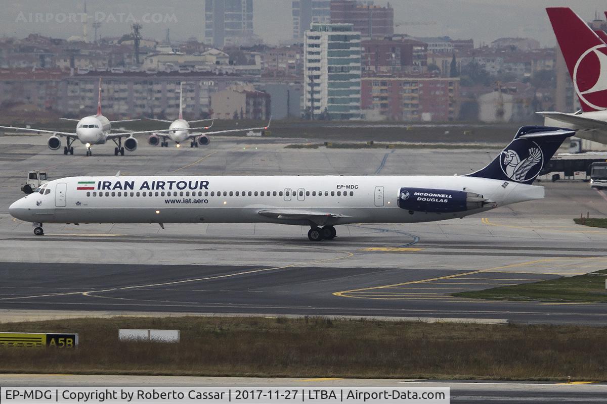 EP-MDG, 1995 McDonnell Douglas MD-82 (DC-9-82) C/N 53232/2108, Istanbul Ataturk