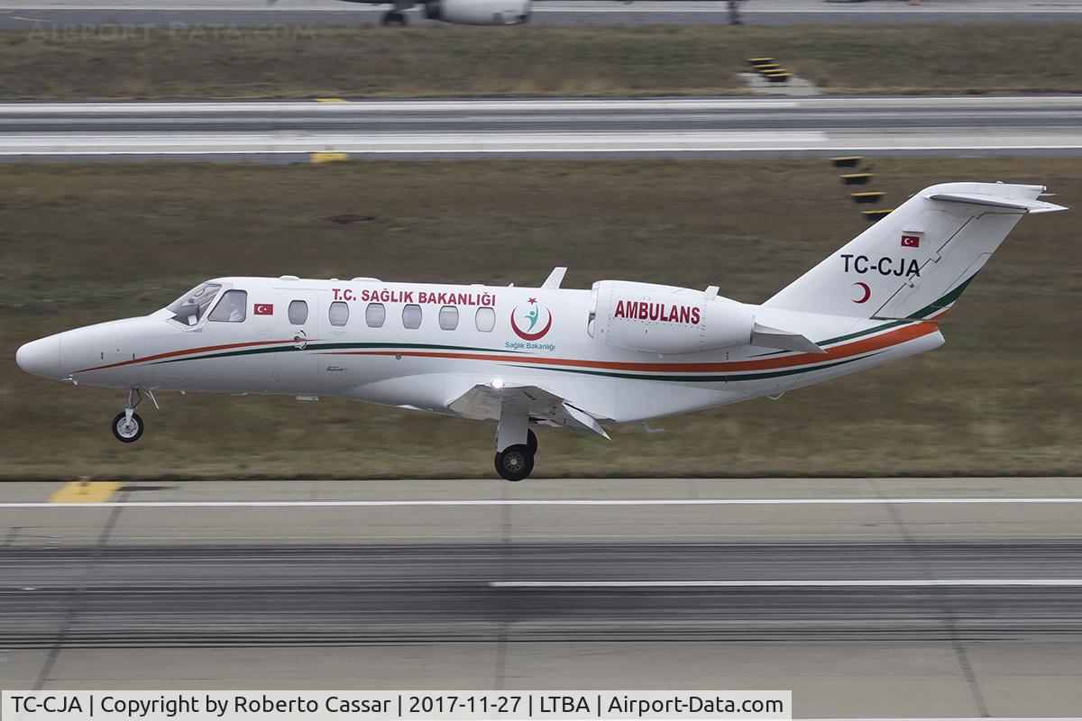 TC-CJA, Cessna 525A  CitationJet CJ2 C/N 525A-0521, Istanbul Ataturk