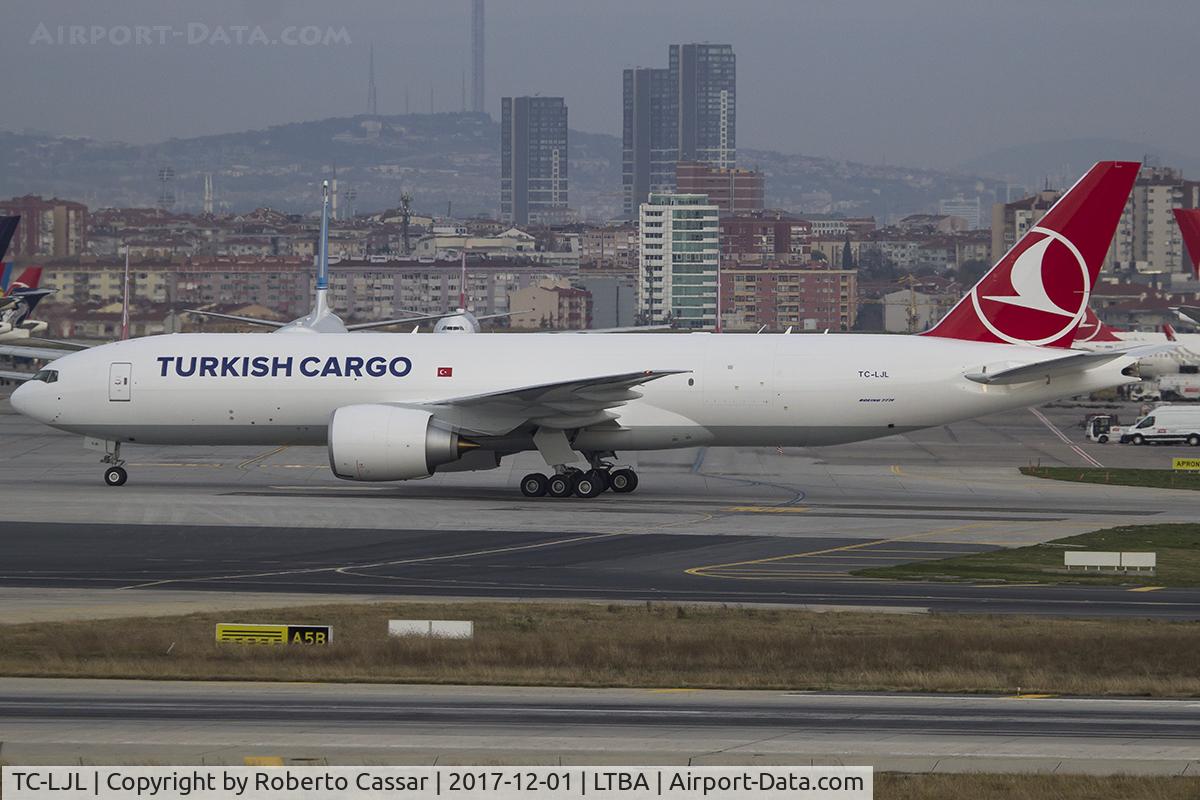 TC-LJL, 2017 Boeing 777-FF2 C/N 60403, Istanbul Ataturk