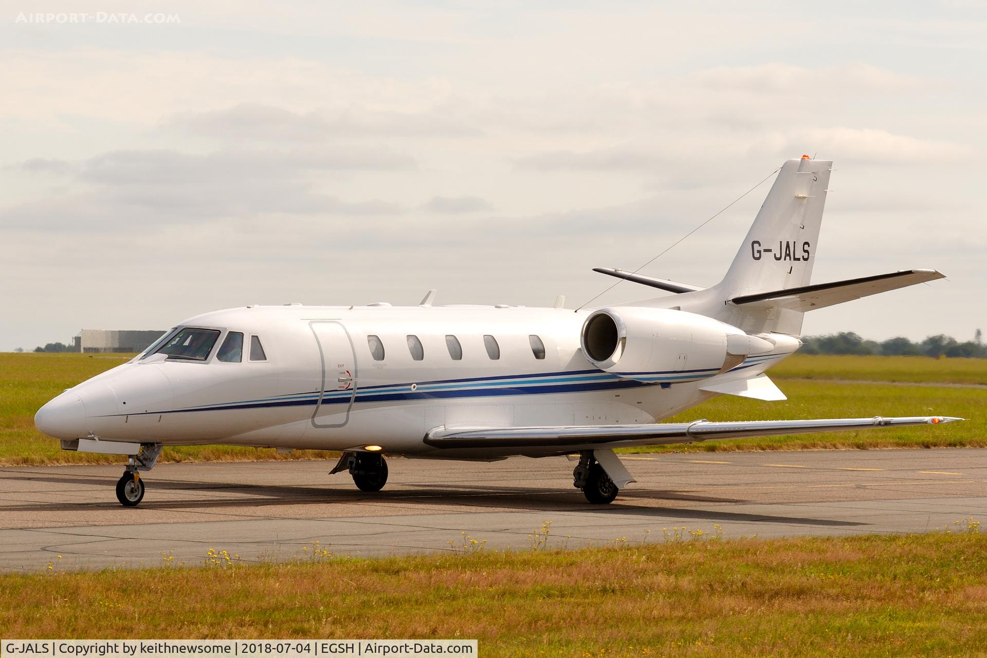 G-JALS, 2009 Cessna 560XLS Citation Excel + C/N 560-6024, Return Visitor.