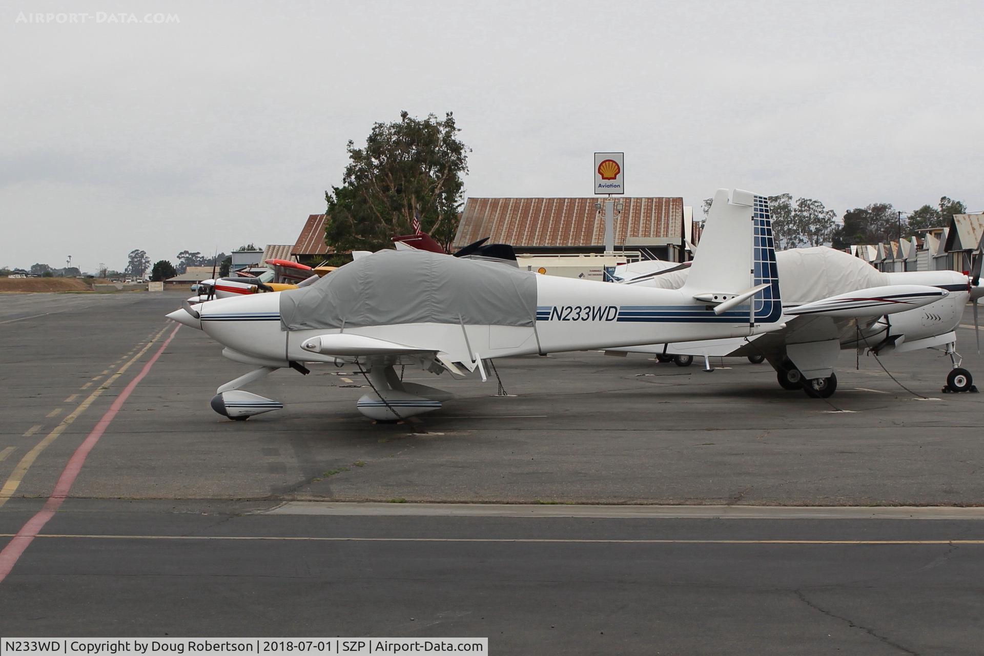 N233WD, Vans RV-10 C/N 40807, Drake VANs RV-10, Continental IO-540