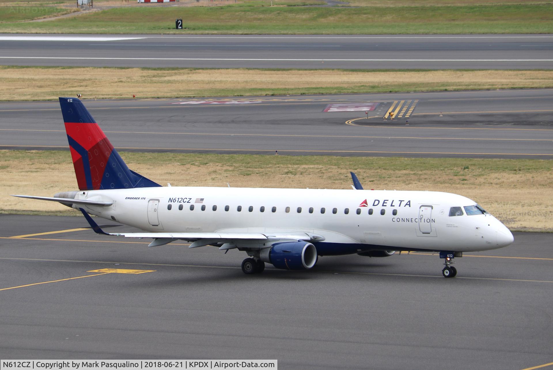 N612CZ, 2007 Embraer 175LR (ERJ-170-200LR) C/N 17000201, ERJ 170-200 LR