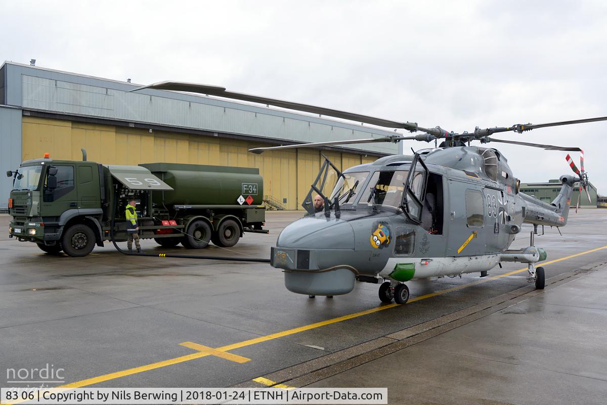 83 06, Westland Super Lynx Mk.88A C/N 252, 83+06 at ETNH