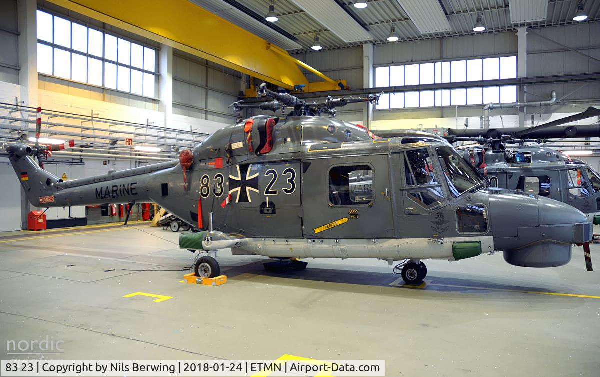 83 23, Westland Super Lynx Mk.88A C/N 392, 83+23 at ETMN