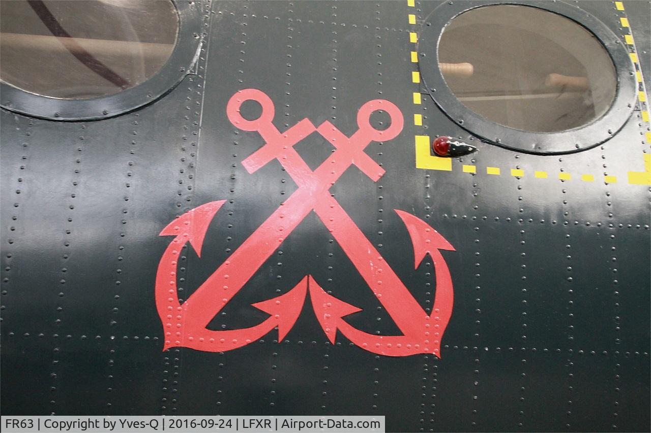 FR63, Piasecki H-21C Workhorse C/N FR63, Piasecki H-21C Workhorse, Naval Aviation Museum, Rochefort-Soubise airport (LFXR)