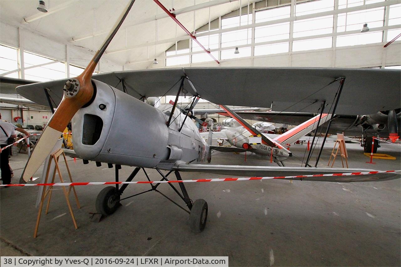 38, Stampe-Vertongen SV-4C C/N 38, Stampe-Vertongen SV-4C, Naval Aviation Museum, Rochefort-Soubise airport (LFXR)