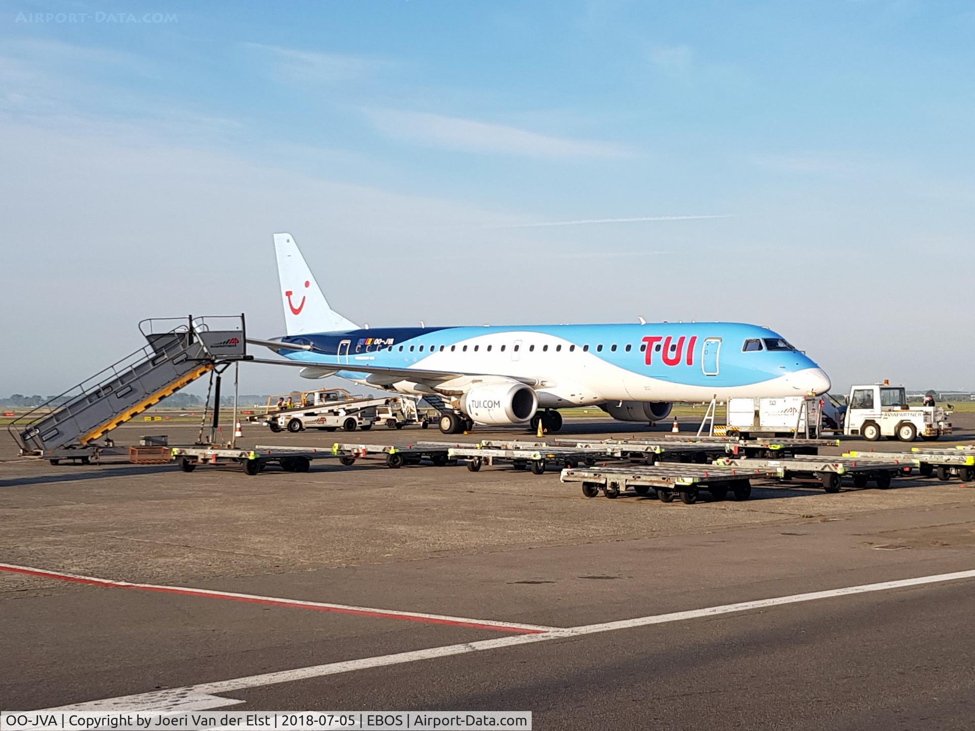 OO-JVA, 2015 Embraer 190STD (ERJ-190-100STD) C/N 19000689, Boarding for Palma de Mallorca PMI/LEPA, picture taken by An Van der Elst with permission