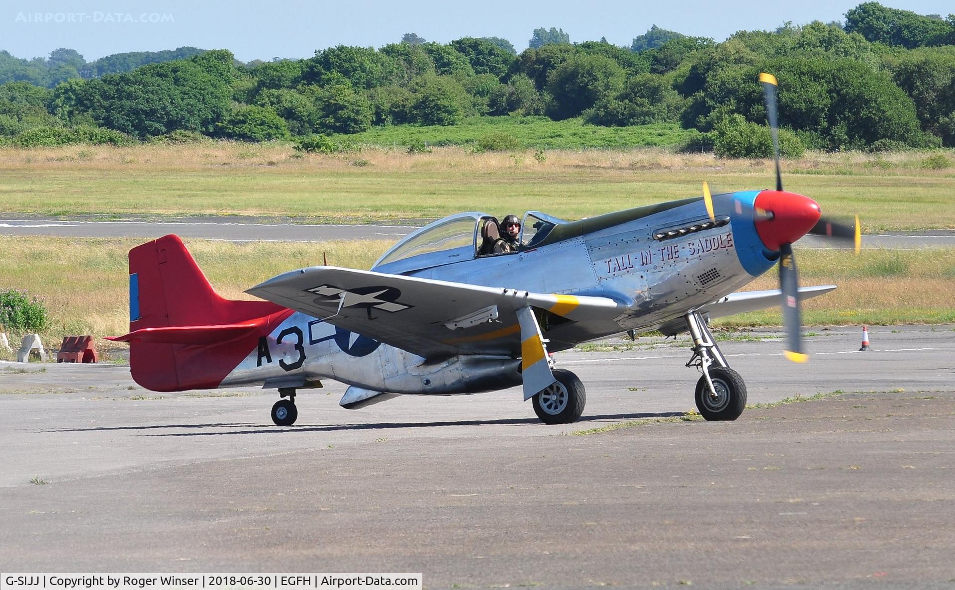 G-SIJJ, 1944 North American P-51D Mustang C/N 122-31894 (44-72035), TALL IN THE SADDLE.