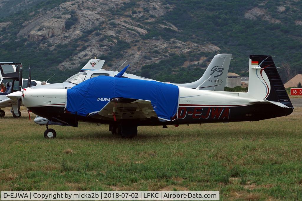 D-EJWA, Mooney M20R Ovation C/N 29-0322, Parked. Crashed in Germany (0 kill)