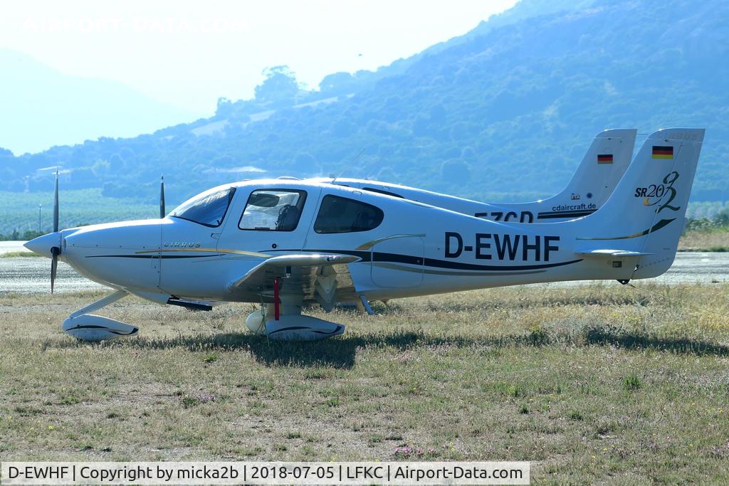 D-EWHF, 2007 Cirrus SR20 G2 C/N 1765, Parked