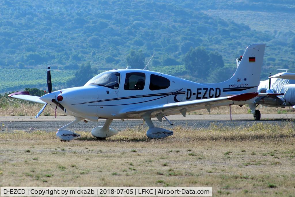 D-EZCD, Cirrus SR-20 C/N 2340, Parked
