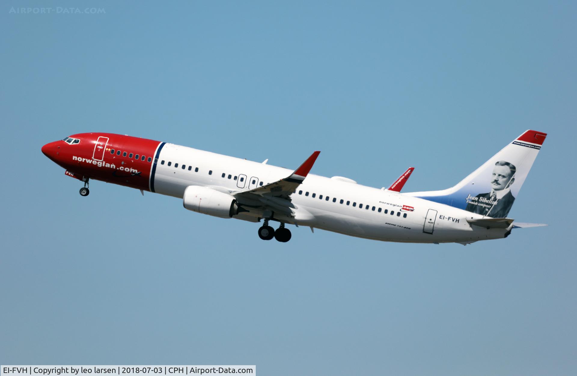 EI-FVH, 2017 Boeing 737-8JP C/N 42083, Copenhagen 3.7.2018