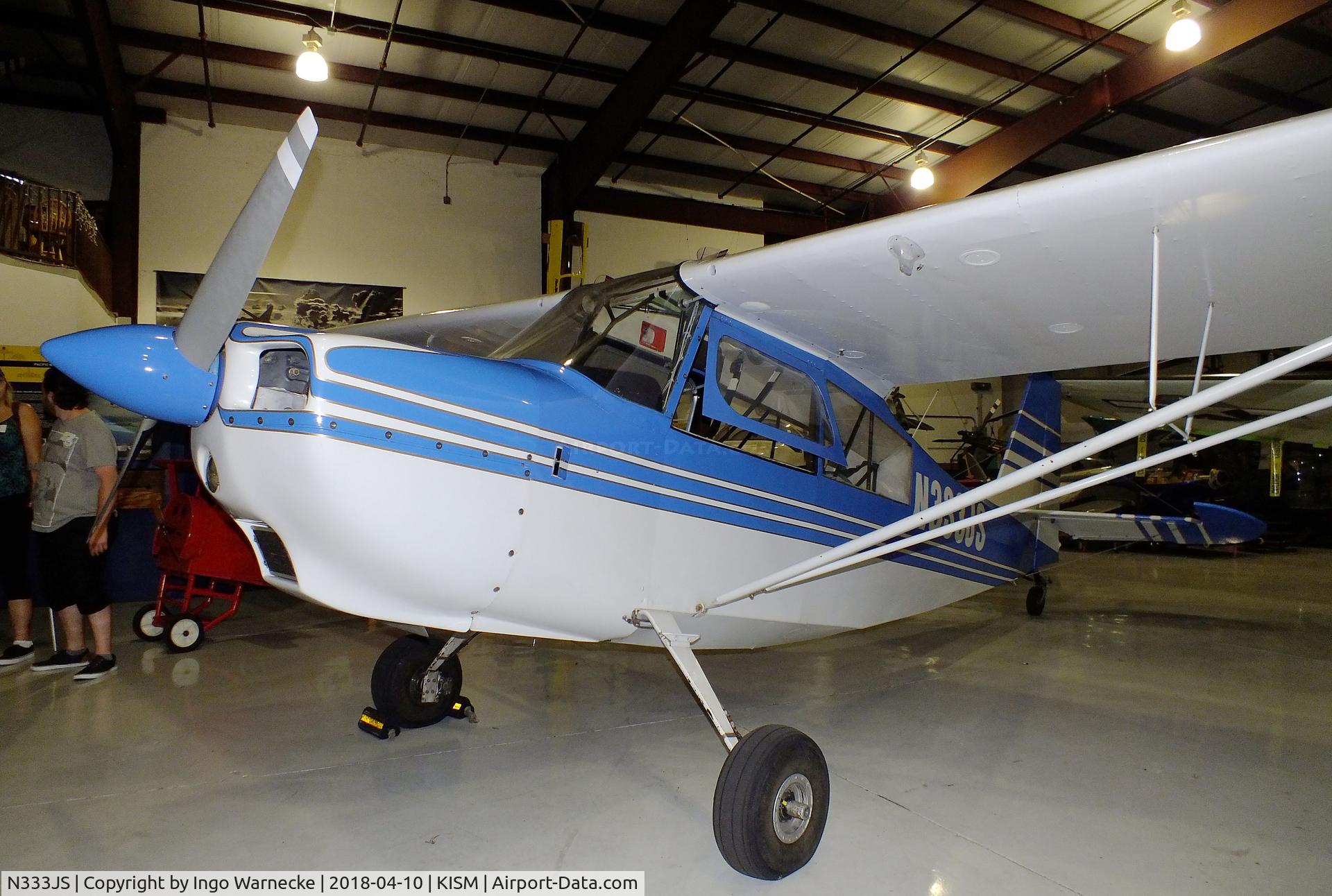 N333JS, 1977 Bellanca 7KCAB Citabria C/N 612-77, Bellanca 7KCAB Citabria B at the Kissimmee Air Museum, Orlando FL