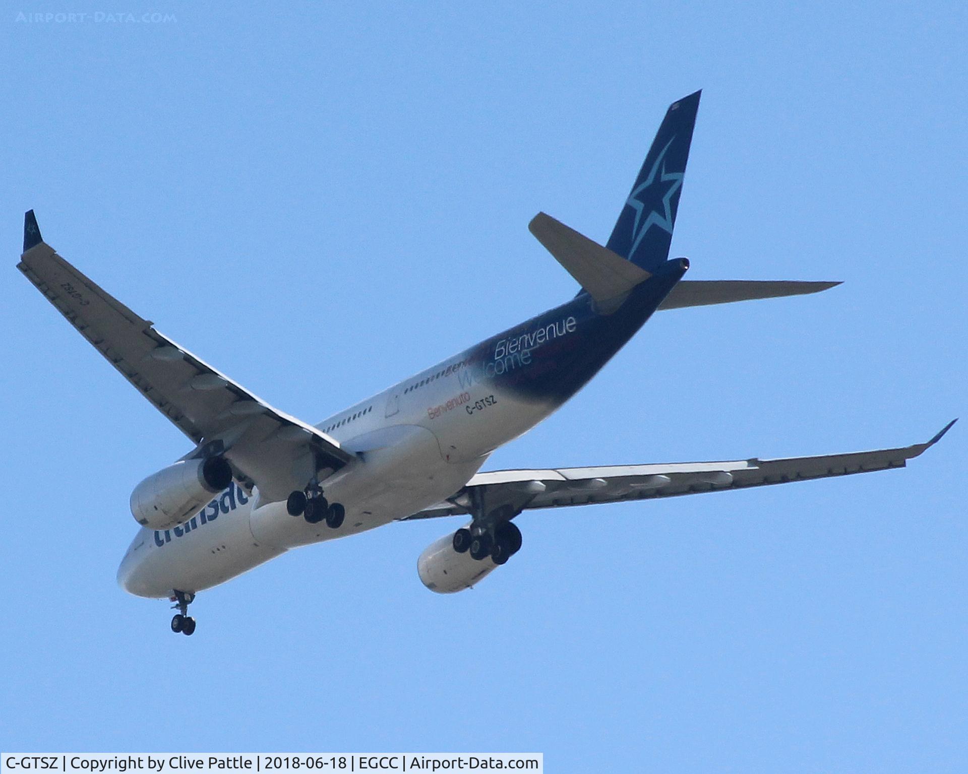 C-GTSZ, 2008 Airbus A330-243 C/N 971, Landing at EGCC