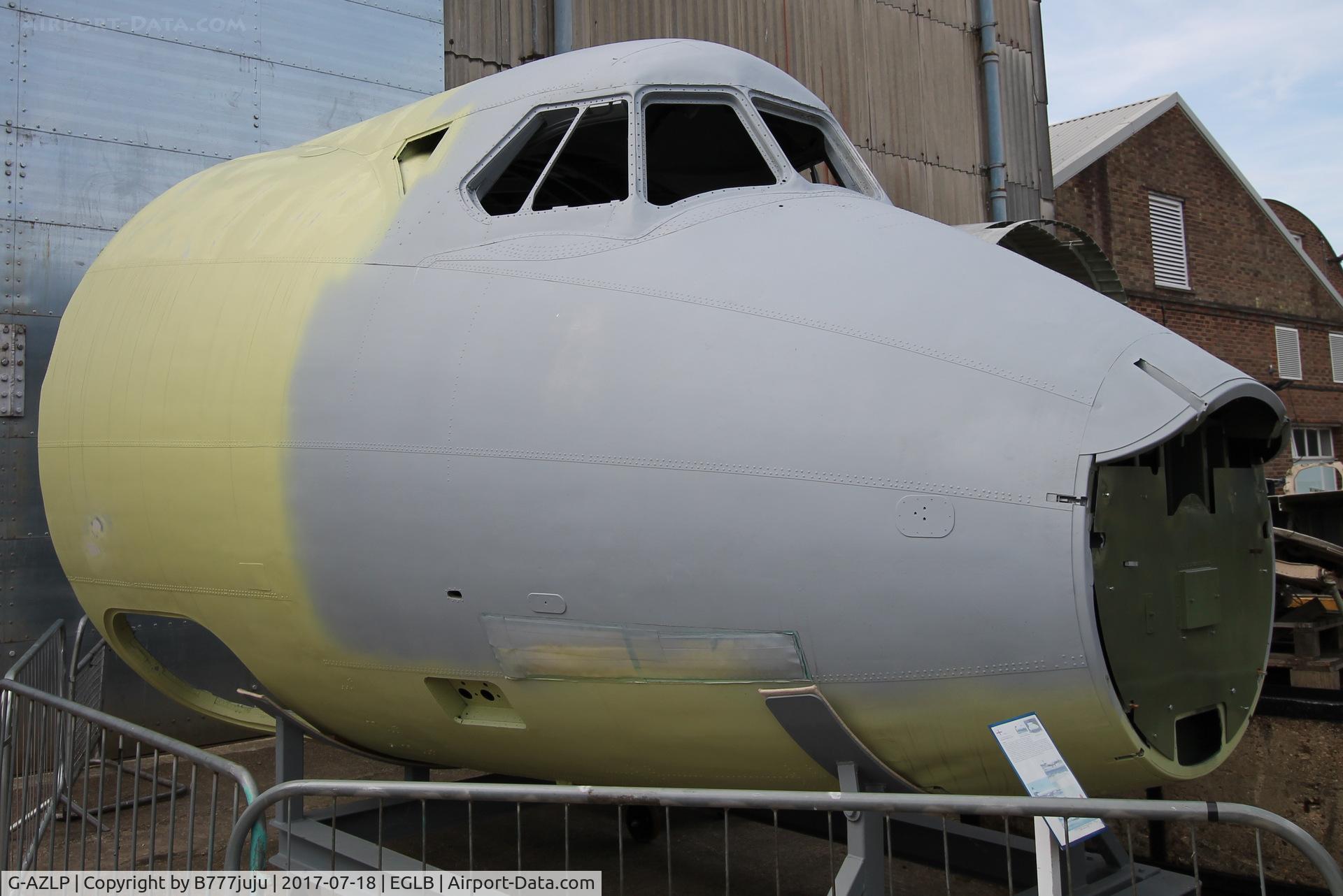 G-AZLP, 1958 Vickers Viscount 813 C/N 346, on display at Brookland