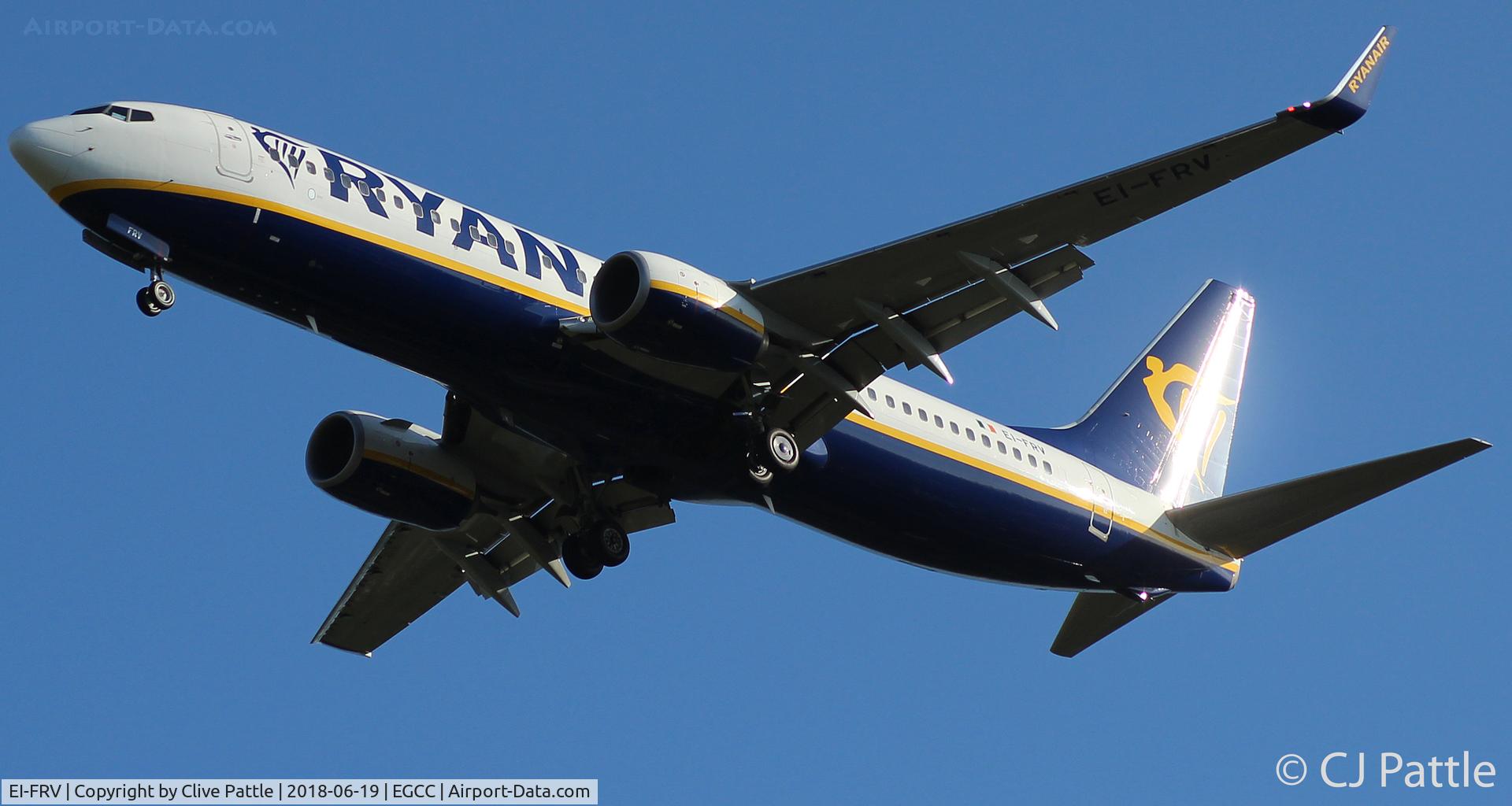 EI-FRV, 2016 Boeing 737-8AS C/N 44747, Landing at EGCC