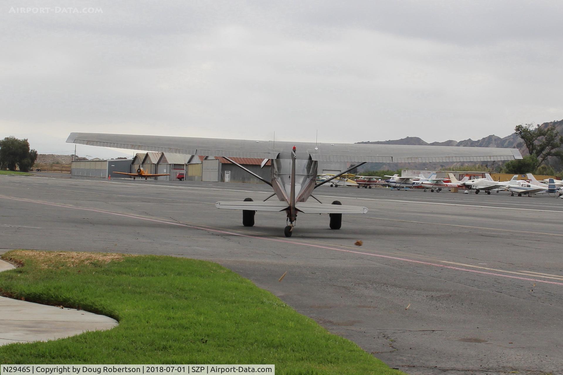 N2946S, 1967 Cessna 150G C/N 15066846, 1967 Cessna 150G TEXAS TAILDRAGGER conversion by STC, Continental O-200 100 Hp, Hoerner tips, taxi to Rwy 22