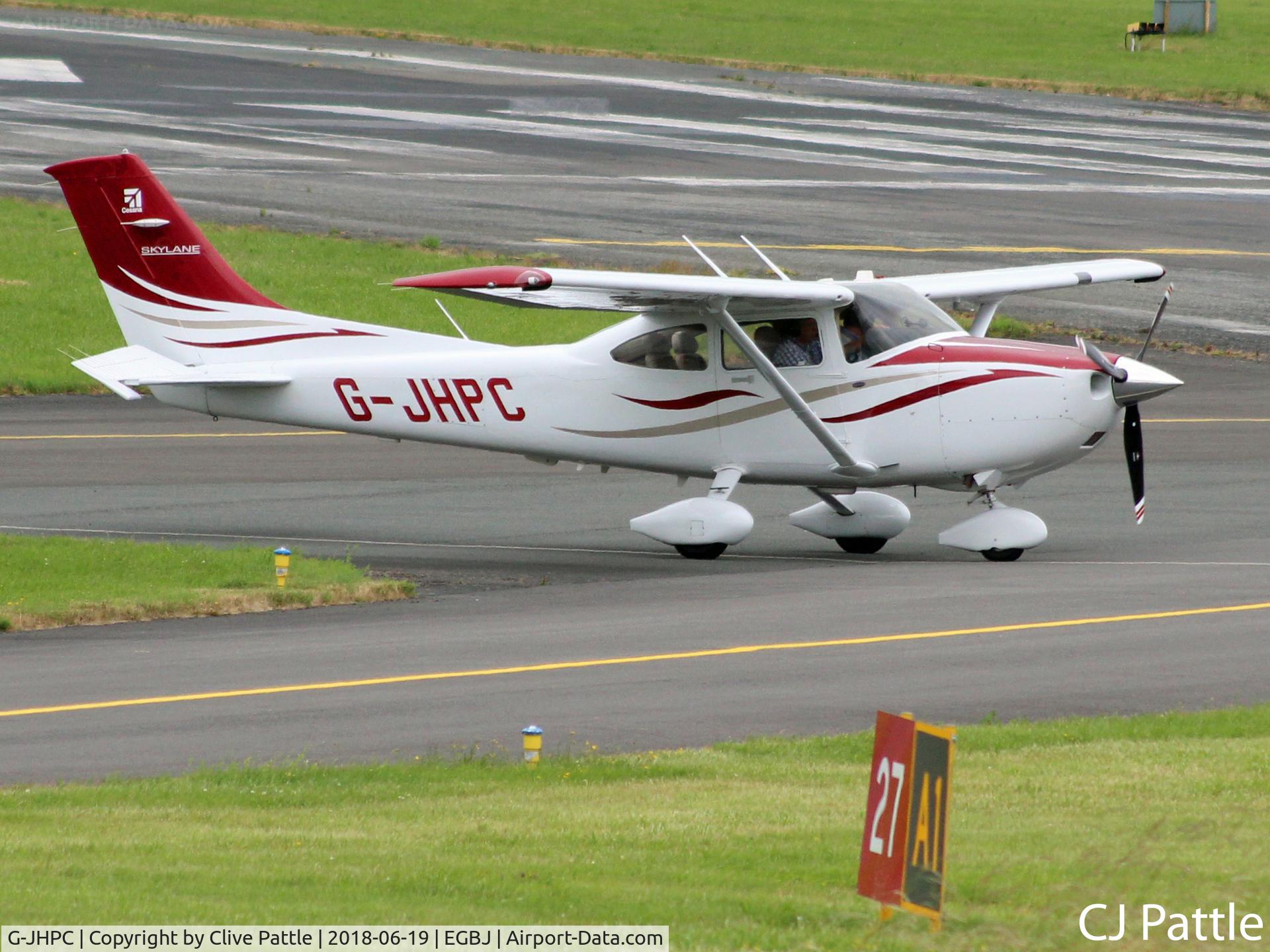 G-JHPC, 2008 Cessna 182T Skylane C/N 18282125, In action at EGBJ