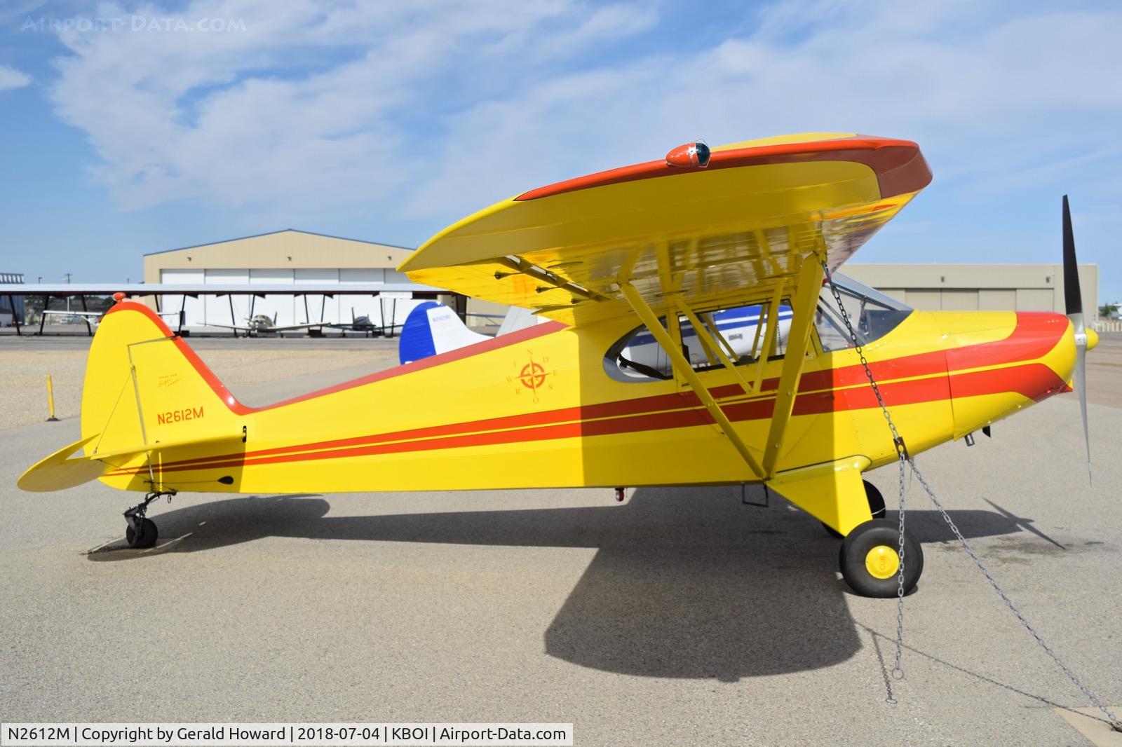 N2612M, 1946 Piper PA-12 Super Cruiser C/N 12-964, Parked on the south GA ramp.