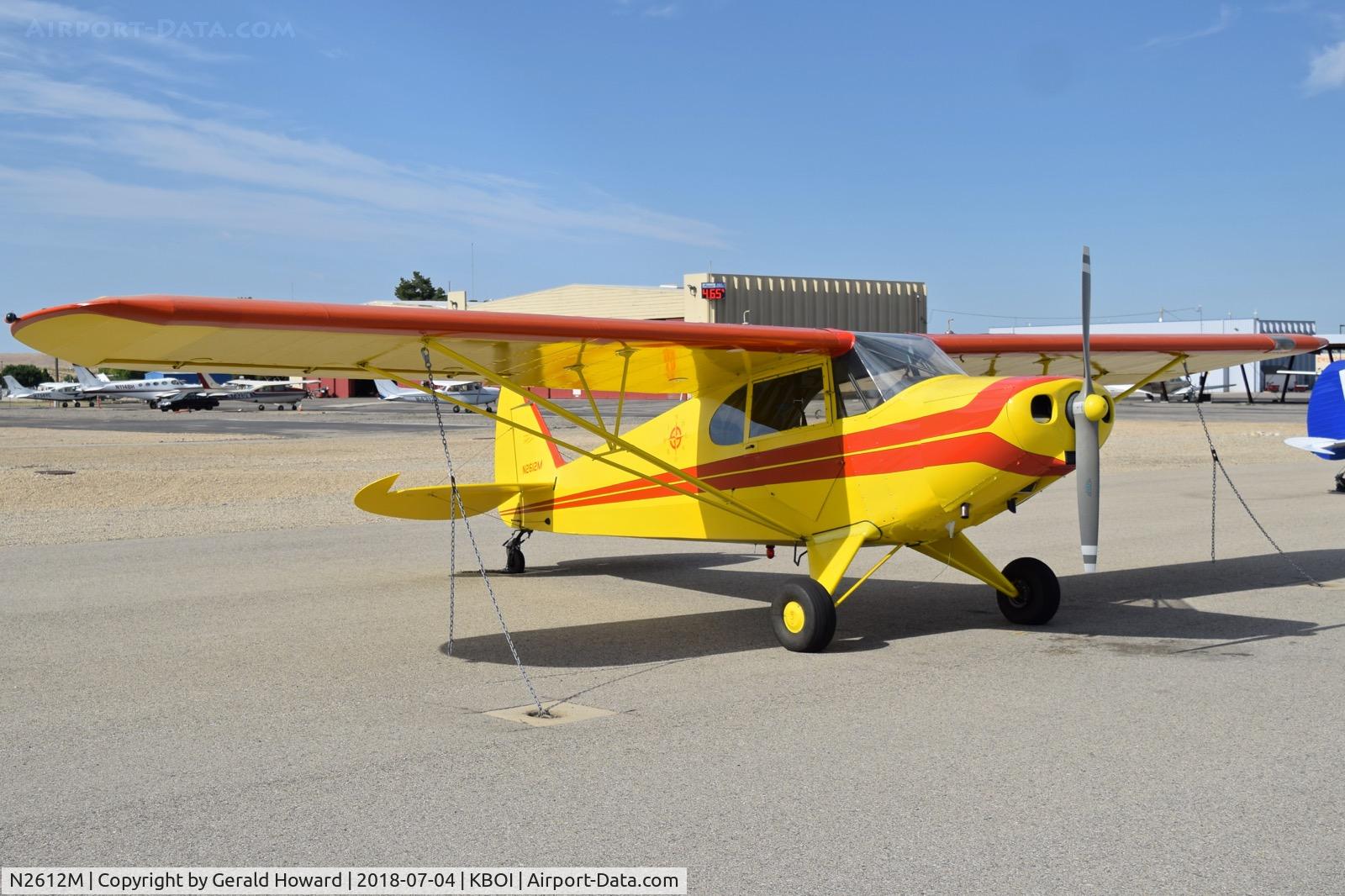 N2612M, 1946 Piper PA-12 Super Cruiser C/N 12-964, Parked on the south GA ramp.