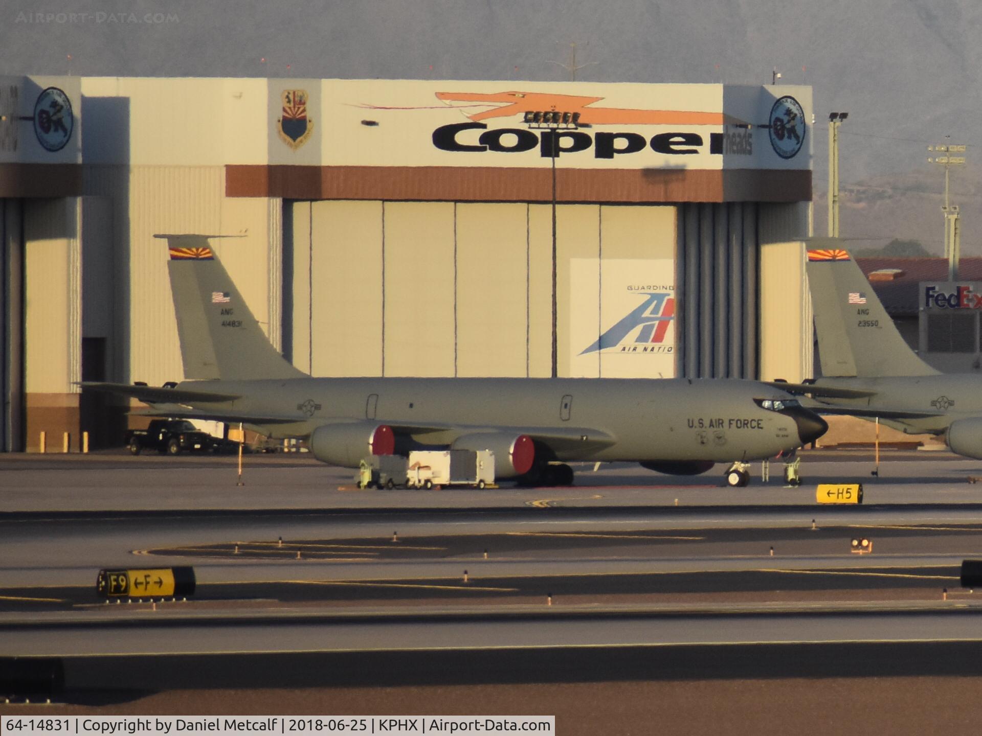64-14831, 1964 Boeing KC-135R Stratotanker C/N 18771, Seen at Phoenix Sky Harbor International Airport