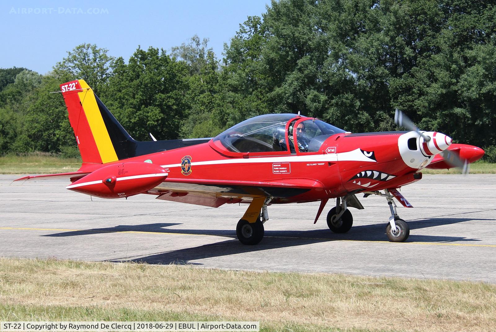 ST-22, SIAI-Marchetti SF-260M C/N 10-22, Ursel Avia 2018.
