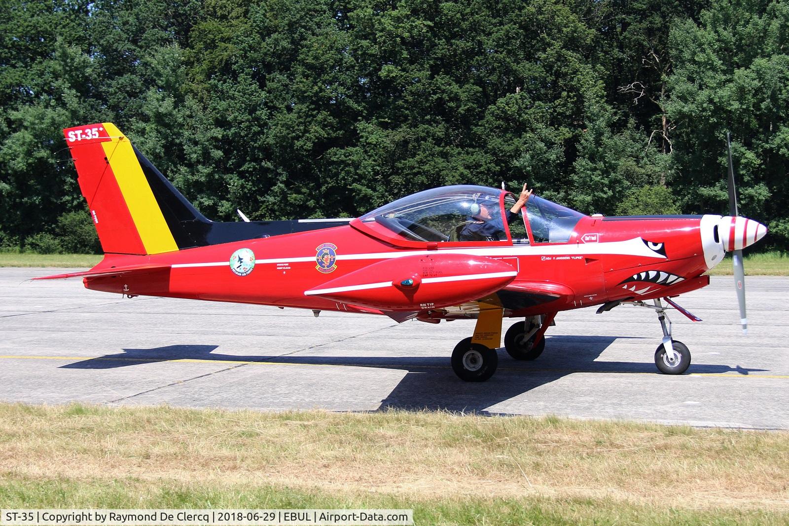 ST-35, SIAI-Marchetti SF-260M C/N 10-35, Ursel Avia 2018.