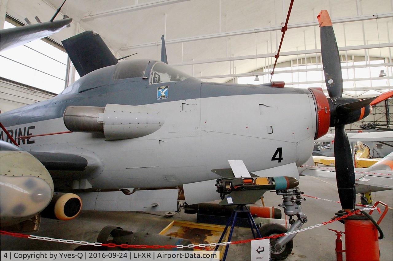 4, Breguet Br.1050 Alize C/N 4, Breguet Br.1050 Alize, Preserved at Naval Aviation Museum, Rochefort-Soubise airport (LFXR)
