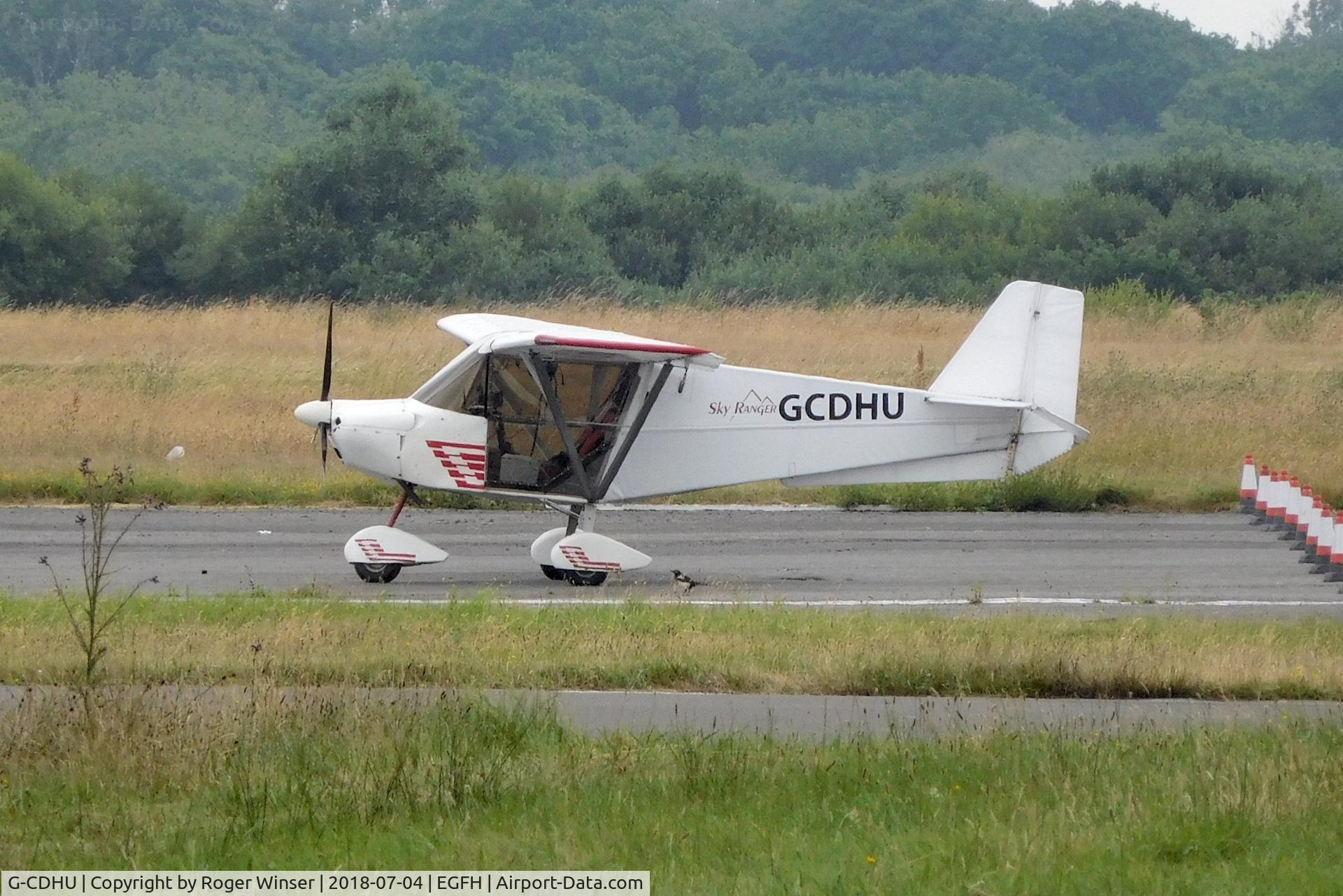 G-CDHU, 2005 Best Off Skyranger 912(2) C/N BMAA/HB/444, Visiting Sky Ranger.